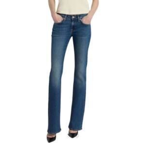 7 For All Mankind Long Bootcut Jeans Dark Wash Size 28